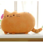 Cute Stuffed Brown Cat Plush Animal Soft Toy